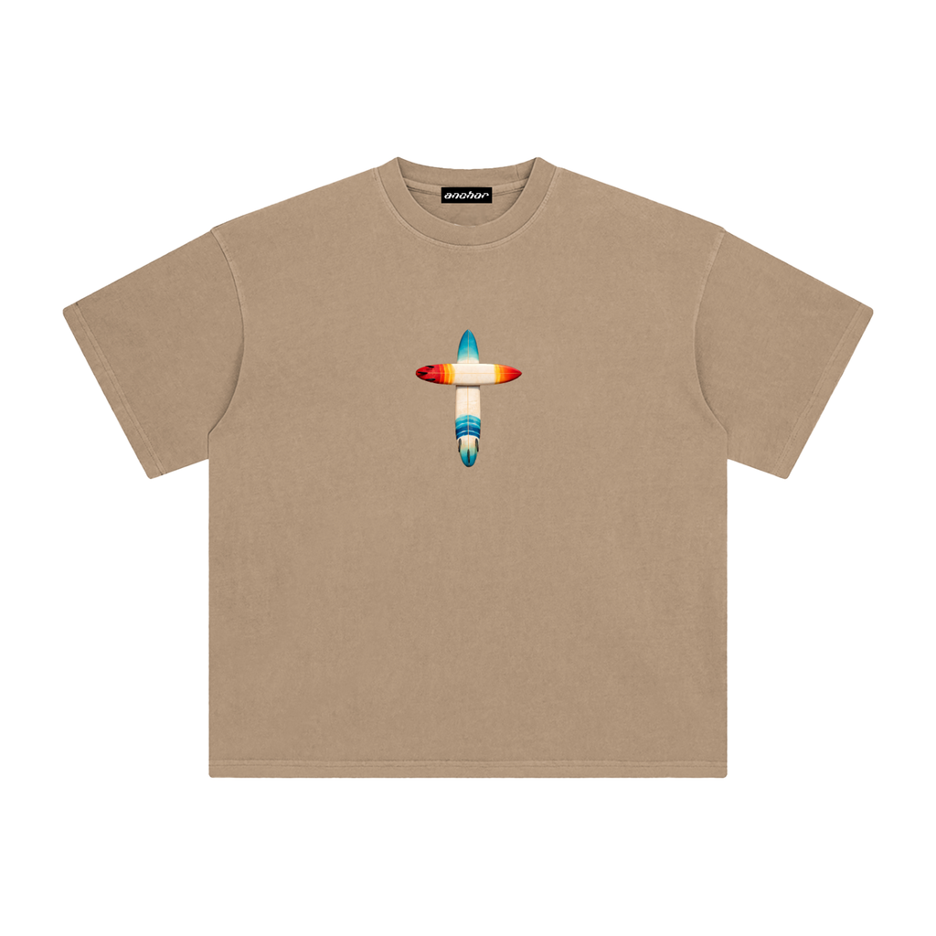 Surfboard Cross Tee