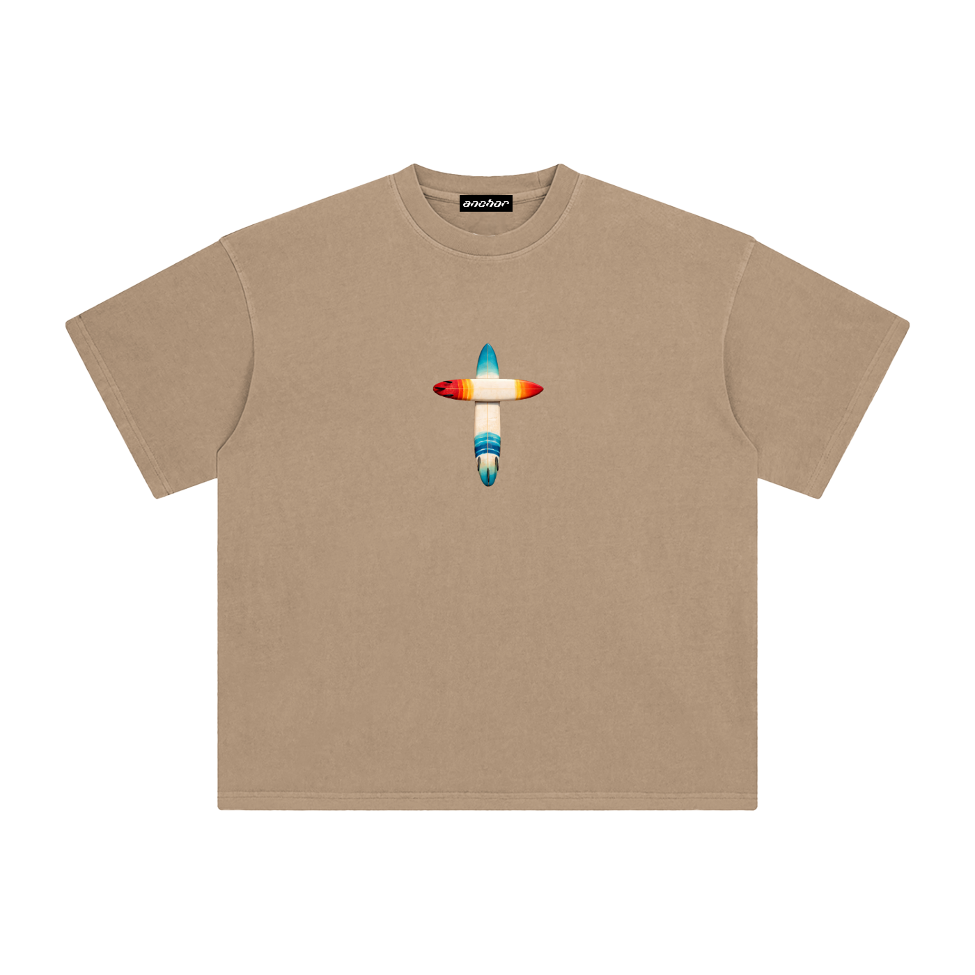 Surfboard Cross Tee