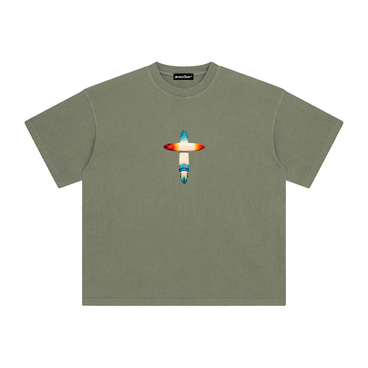 Surfboard Cross Tee
