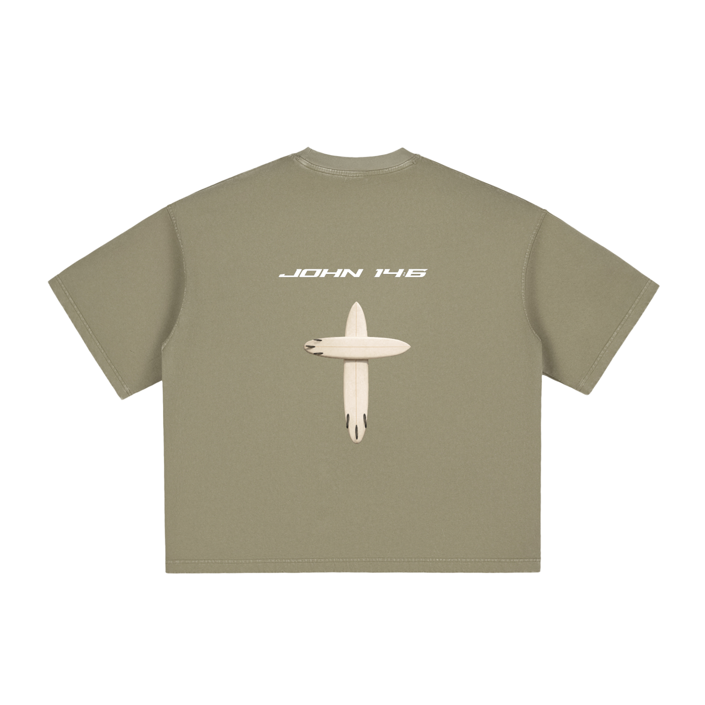 Heavyweight Boxy SurfCross Tee