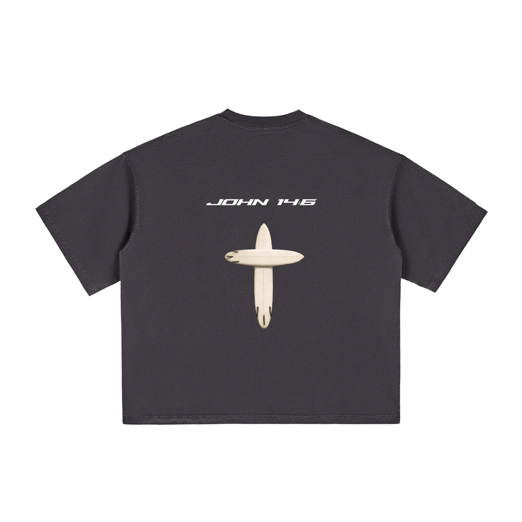 Heavyweight Boxy SurfCross Tee