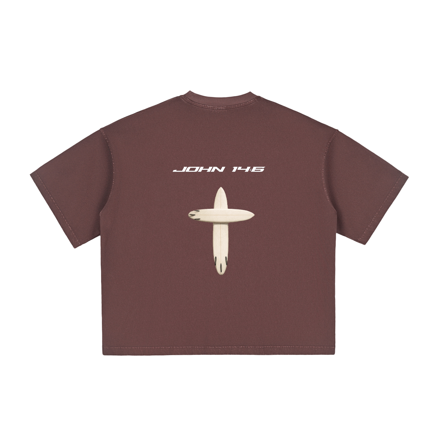 Heavyweight Boxy SurfCross Tee